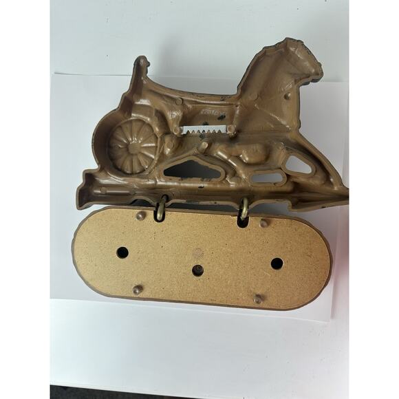 Vintage Barometer Humidity Thermometer MCM Retro Equestrian - Picture 8 of 9